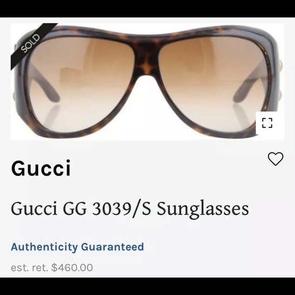 Authentic Gucci Women’s Sunglasses